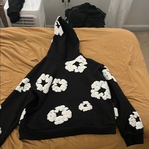 BLACK Denim Tears Hoodie